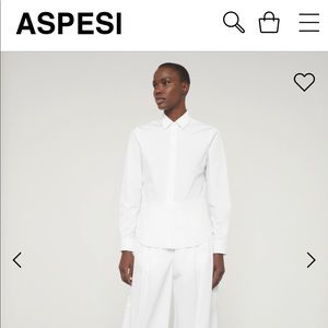 ASPESI Poplin Cotton Top